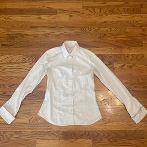 Banana Republic White Button Down Shirt